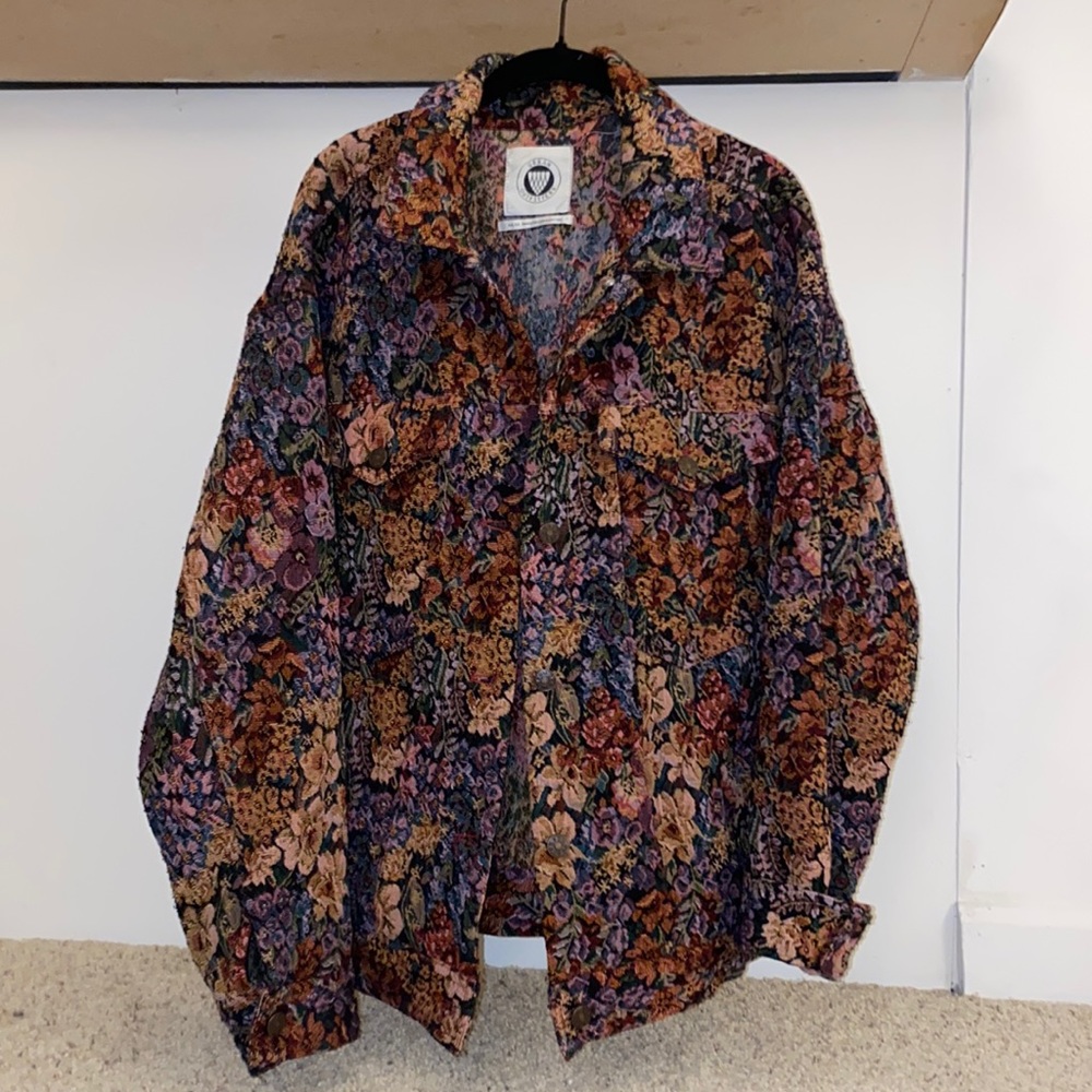 Urban Outfitters Vintage Style Floral Jacket